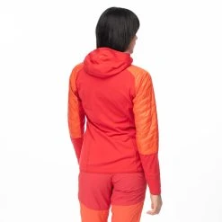 Bergans Of Norway Cecilie Light Insulated Hybrid Jacket Energy Red / Red Leaf -Bergans Of Norway shop 8819 21679 5