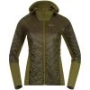 Bergans Of Norway Cecilie Light Insulated Hybrid Jacket Dark Olive Green / Trail Green -Bergans Of Norway shop 8819 25281