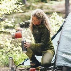 Bergans Of Norway Cecilie Light Insulated Hybrid Jacket Dark Olive Green / Trail Green -Bergans Of Norway shop 8819 25281 3