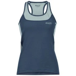 Bergans Of Norway Cecilie Active Wool Singlet Orion Blue / Misty Forest