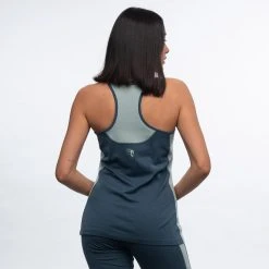 Bergans Of Norway Cecilie Active Wool Singlet Orion Blue / Misty Forest -Bergans Of Norway shop 8821 21477 5