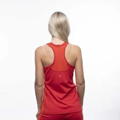 Bergans Of Norway Cecilie Active Wool Singlet Red Leaf / Energy Red -Bergans Of Norway shop 8821 21683 6