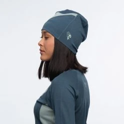 Bergans Of Norway Cecilie Light Wool Beanie Orion Blue / Misty Forest -Bergans Of Norway shop 8822 21477 3