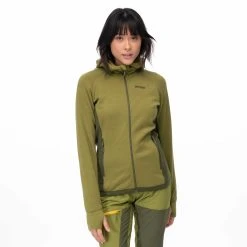 Bergans Of Norway Cecilie Wool Hood Jacket Trail Green / Dark Olive Green -Bergans Of Norway shop 8824 25280 4