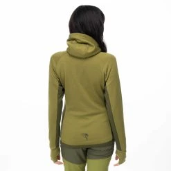 Bergans Of Norway Cecilie Wool Hood Jacket Trail Green / Dark Olive Green -Bergans Of Norway shop 8824 25280 6