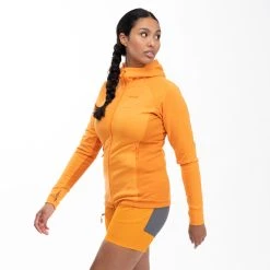 Bergans Of Norway Cecilie Wool Hood Jacket Lush Yellow / Cloudberry Yellow -Bergans Of Norway shop 8824 25399 4