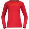 Bergans Of Norway Cecilie Wool Long Sleeve Red Leaf / Energy Red -Bergans Of Norway shop 8825 21683