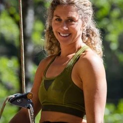 Bergans Of Norway Cecilie Wool Top Trail Green / Dark Olive Green -Bergans Of Norway shop 8826 25280 3