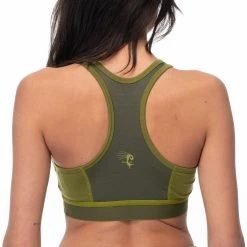 Bergans Of Norway Cecilie Wool Top Trail Green / Dark Olive Green -Bergans Of Norway shop 8826 25280 6