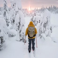 Bergans Of Norway Cecilie V3 Down Jacket Light Golden Yellow / Solid Dark Grey -Bergans Of Norway shop 8830 13426 3