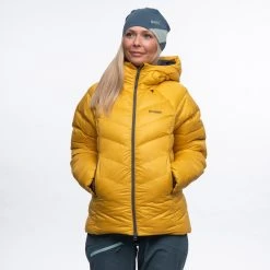 Bergans Of Norway Cecilie V3 Down Jacket Light Golden Yellow / Solid Dark Grey -Bergans Of Norway shop 8830 13426 4