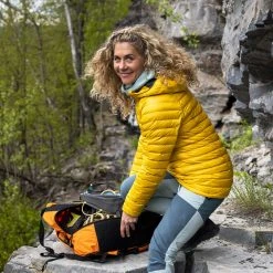Bergans Of Norway Cecilie Down Light Anorak Light Golden Yellow / Solid Dark Grey -Bergans Of Norway shop 8831 13426 4