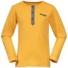 Bergans Of Norway Myske Wool Kids Shirt Light Golden Yellow -Bergans Of Norway shop 8910 21349