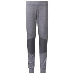 Bergans Of Norway Myske Wool Kids Pants Solid Grey Melange / Solid Dark Grey