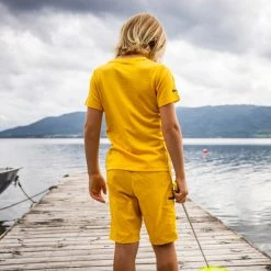 Bergans Of Norway Myske Wool Kids Tee Light Golden Yellow -Bergans Of Norway shop 8912 21349 2