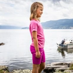 Bergans Of Norway Myske Wool Kids Tee Ibis Rose -Bergans Of Norway shop 8912 21628 2