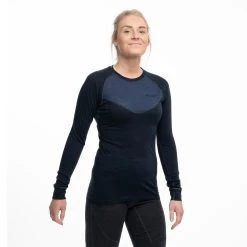 Bergans Of Norway Inner:Light W Long Sleeve Dark Navy / Navy -Bergans Of Norway shop 8923 12706 2