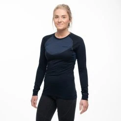 Bergans Of Norway Inner:Light W Long Sleeve Dark Navy / Navy -Bergans Of Norway shop 8923 12706 4