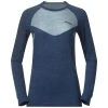 Bergans Of Norway Inner:Light W Long Sleeve Orion Blue / Misty Forest -Bergans Of Norway shop 8923 21477