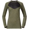 Bergans Of Norway Inner:Light W Long Sleeve Olive Green / Solid Charcoal -Bergans Of Norway shop 8923 25359