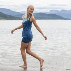 Bergans Of Norway Inner:Light W Singlet Orion Blue / Misty Forest -Bergans Of Norway shop 8928 21477 1