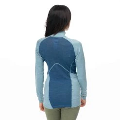 Bergans Of Norway Inner:Pure W Half Zip Smoke Blue / Orion Blue -Bergans Of Norway shop 8935 21638 3