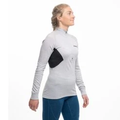 Bergans Of Norway Inner:Pure W Half Zip Aluminium / Solid Charcoal -Bergans Of Norway shop 8935 21738 6