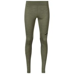 Bergans Of Norway Inner:Pure W Tights Olive Green / Solid Charcoal