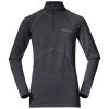 Bergans Of Norway Inner:Pure Youth Half Zip Solid Dark Grey -Bergans Of Norway shop 8946 2617