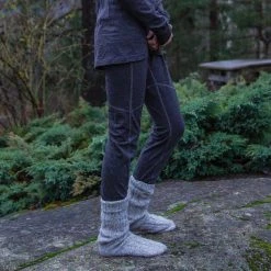 Bergans Of Norway Inner:Pure Youth Tights Solid Dark Grey -Bergans Of Norway shop 8947 2617 2