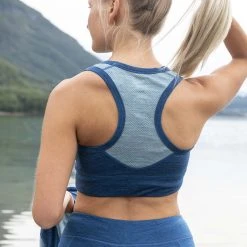 Bergans Of Norway Inner:Light W Top Orion Blue / Misty Forest -Bergans Of Norway shop 8958 21477 3