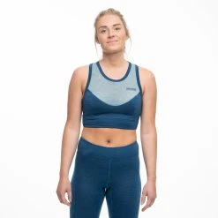 Bergans Of Norway Inner:Light W Top Orion Blue / Misty Forest -Bergans Of Norway shop 8958 21477 4