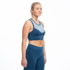 Bergans Of Norway Inner:Light W Top Orion Blue / Misty Forest -Bergans Of Norway shop 8958 21477 5