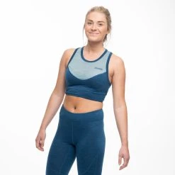 Bergans Of Norway Inner:Light W Top Orion Blue / Misty Forest -Bergans Of Norway shop 8958 21477 7