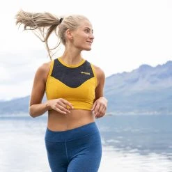 Bergans Of Norway Inner:Light W Top Golden Yellow / Solid Charcoal -Bergans Of Norway shop 8958 21739 1