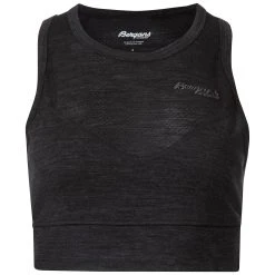 Bergans Of Norway Inner:Light W Top Solid Charcoal