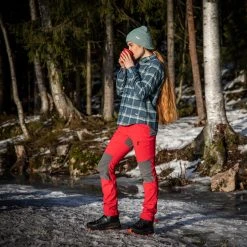 Bergans Of Norway Tovdal W Shirt Orion Blue / Misty Forest Check -Bergans Of Norway shop 9135 21509 6