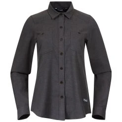 Bergans Of Norway Tovdal W Shirt Solid Dark Grey