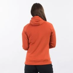 Bergans Of Norway Ulstein Wool Hood W Jacket Brick -Bergans Of Norway shop 9141 14180 5