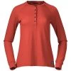 Bergans Of Norway Lysebu Wool W Henley Brick -Bergans Of Norway shop 9157 14180