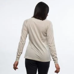 Bergans Of Norway Lysebu Wool W Henley Chalk Sand -Bergans Of Norway shop 9157 14194 2