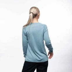 Bergans Of Norway Lysebu Wool W Henley Smoke Blue -Bergans Of Norway shop 9157 21626 3