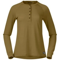 Bergans Of Norway Lysebu Wool W Henley Olive Green