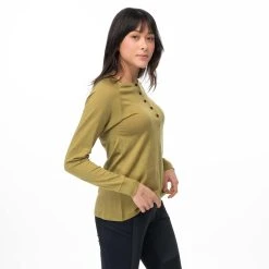 Bergans Of Norway Lysebu Wool W Henley Olive Green -Bergans Of Norway shop 9157 21629 2