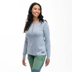 Bergans Of Norway Lysebu Wool W Henley Husky Blue -Bergans Of Norway shop 9157 24313 4
