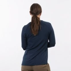 Bergans Of Norway Lysebu Wool W Henley Navy -Bergans Of Norway shop 9157 557 3