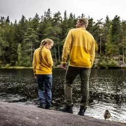 Bergans Of Norway Alvdal Wool Jumper Golden Yellow / Vanilla White -Bergans Of Norway shop 9158 21693 3