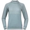 Bergans Of Norway Alvdal Wool W Jumper Misty Forest / VanillaWhite