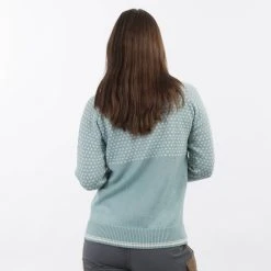 Bergans Of Norway Alvdal Wool W Jumper Misty Forest / VanillaWhite -Bergans Of Norway shop 9159 14277 6