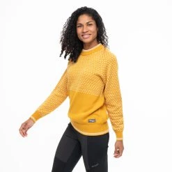 Bergans Of Norway Alvdal Wool W Jumper Golden Yellow / Vanilla White 18 Bergans Of Norway Alvdal Wool W Jumper Golden Yellow / Vanilla White -Bergans Of Norway shop 9159 21693 7
